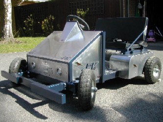 electric kart front view