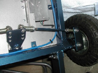 kart steering setup